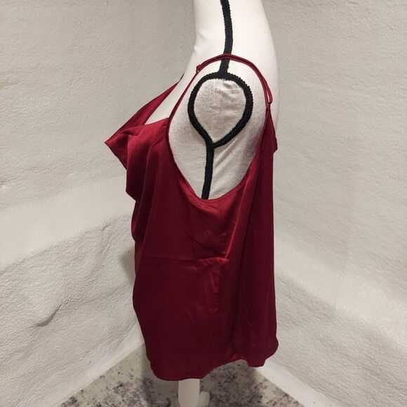 shein curve tank red womens plus size 1XL - Picture 3 of 5